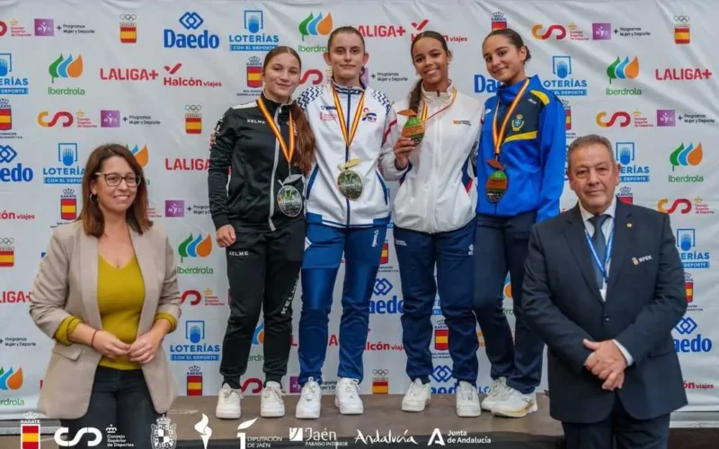 Éxito histórico de Ceuta en el Campeonato de España de Karate Cadete, Junior y Sub-21