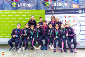 Siete medallas para el Club Sepai en la Liga Nacional en Logroño